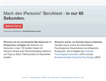 Tablet Screenshot of ipersonic.de